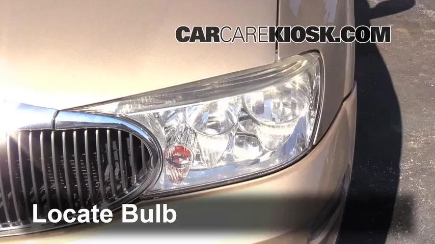2004 Buick Rainier CXL Plus 4.2L 6 Cyl. Lights Daytime Running Light (replace bulb)